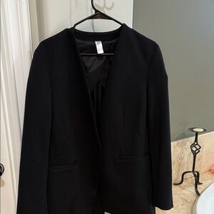 SPANX Charcoal Gray Blazer